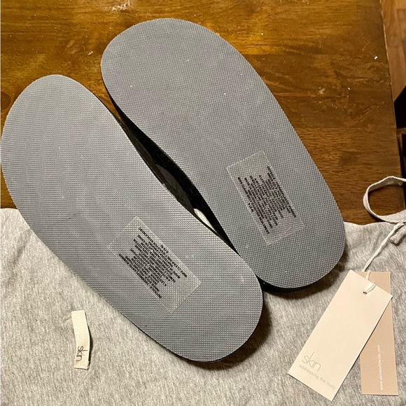 Quilted Terry cotton slide slippers by SKIN - Picture 2 of 4